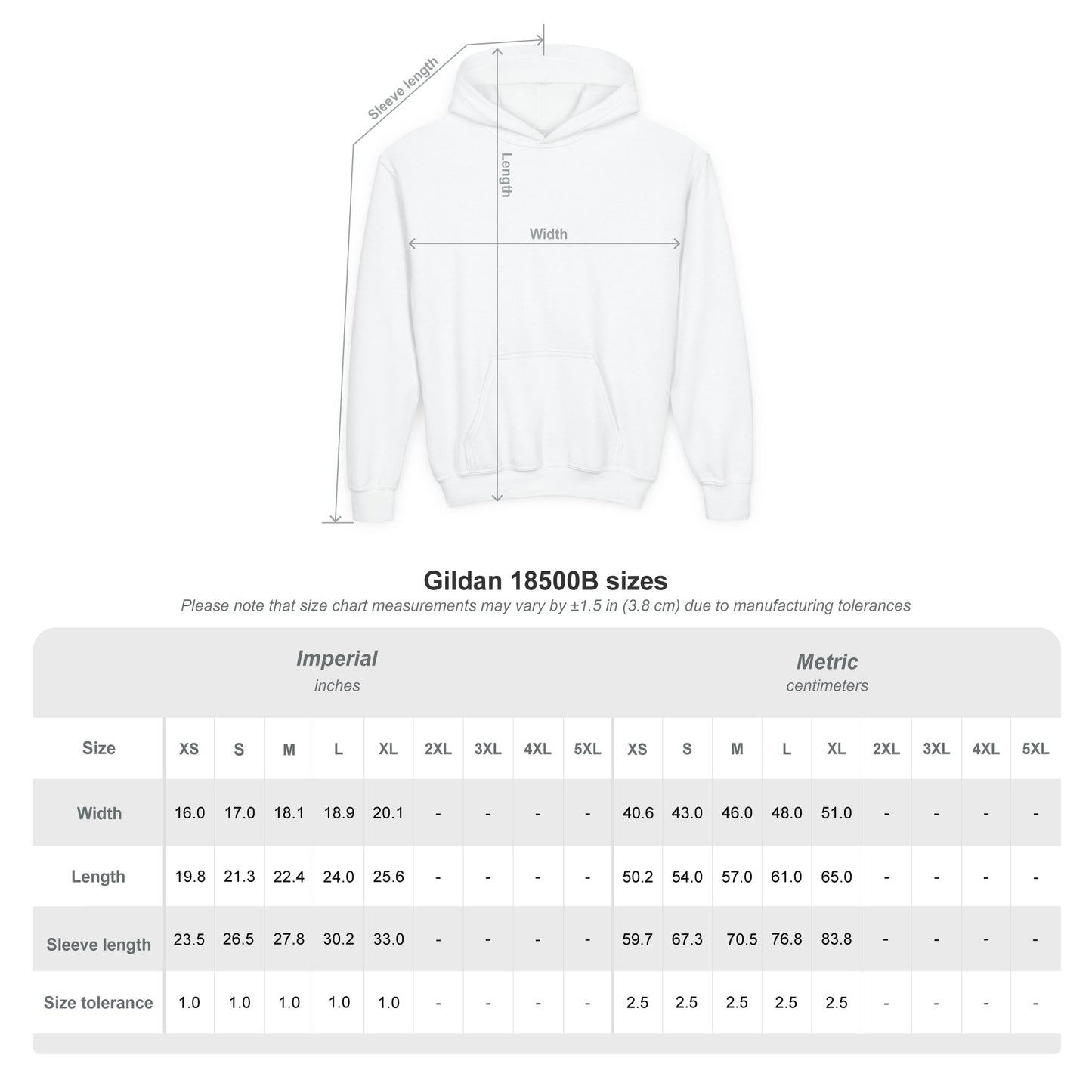 Created with a Purpose Youth Hoodie