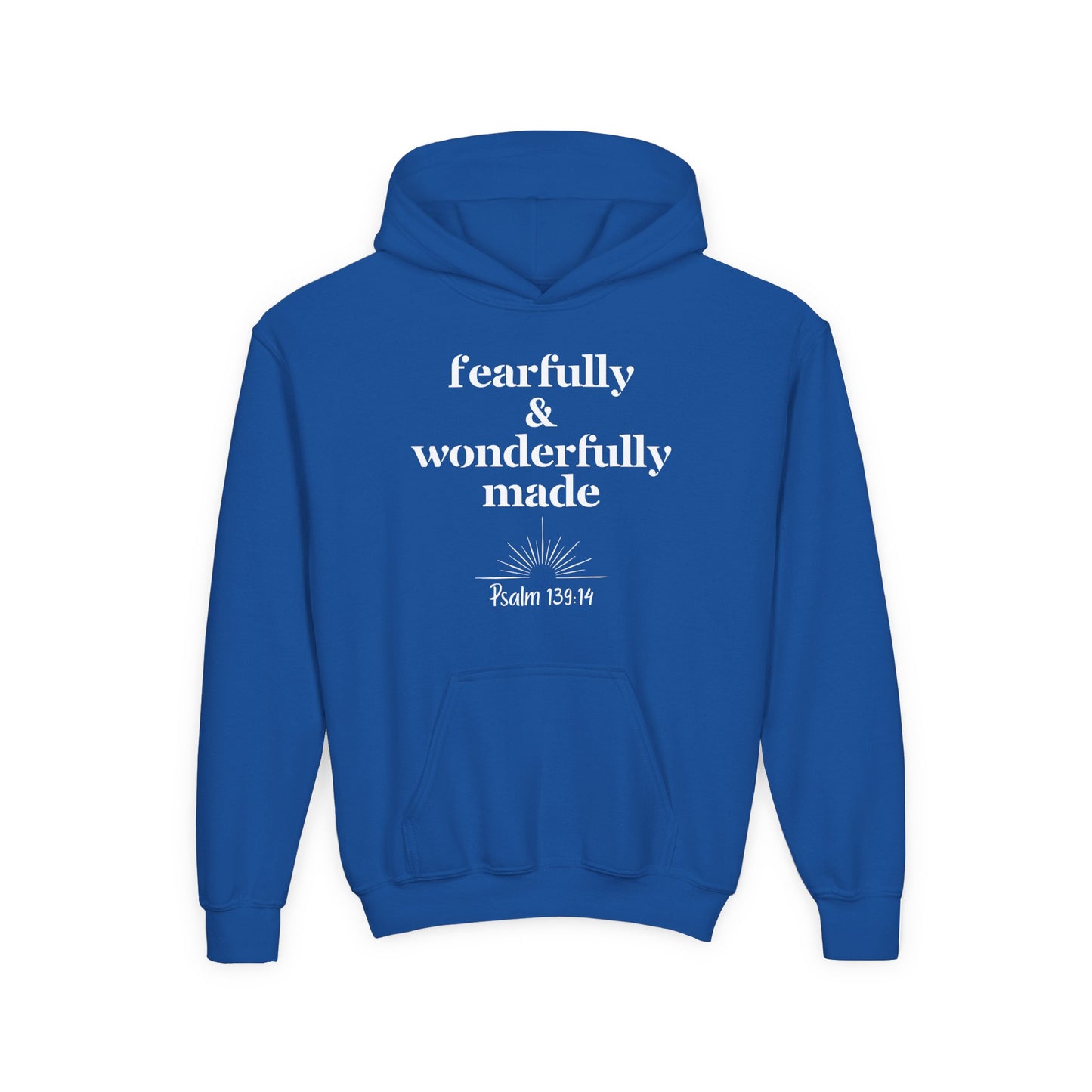 Fearfully & Wonderfully Made Youth Hoodie
