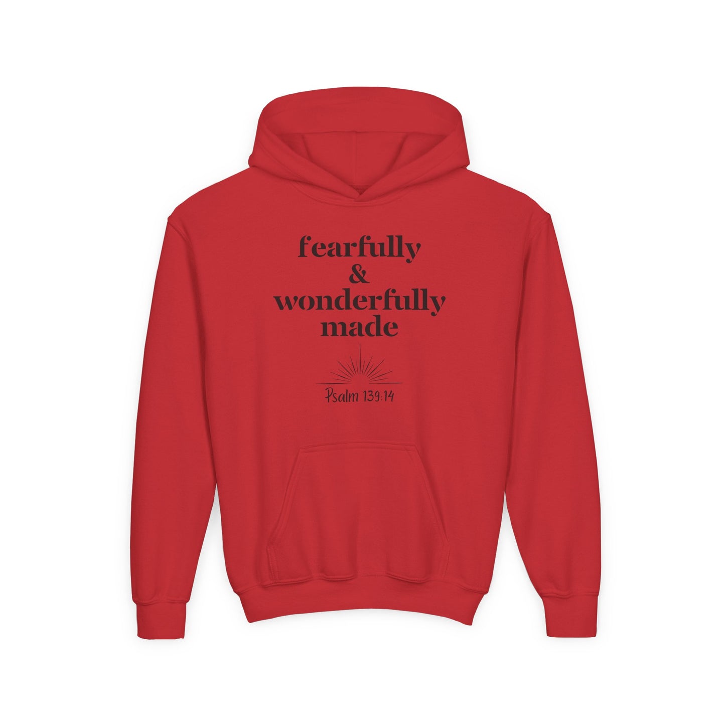 Fearfully & Wonderfully Made Youth Hoodie