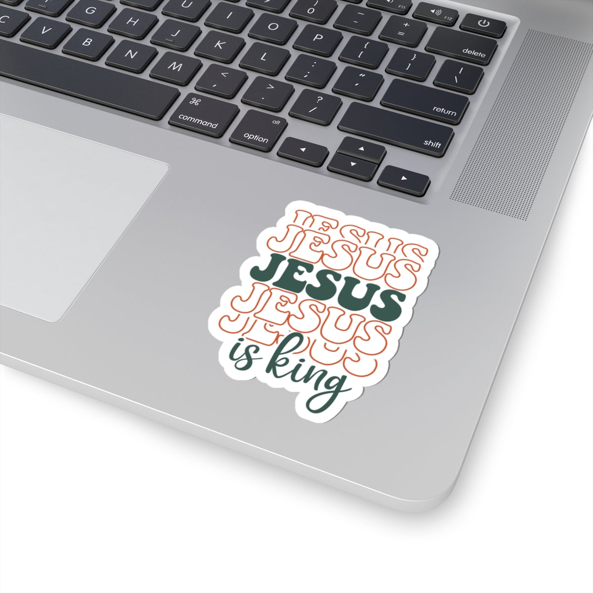 Jesus is King Sticker