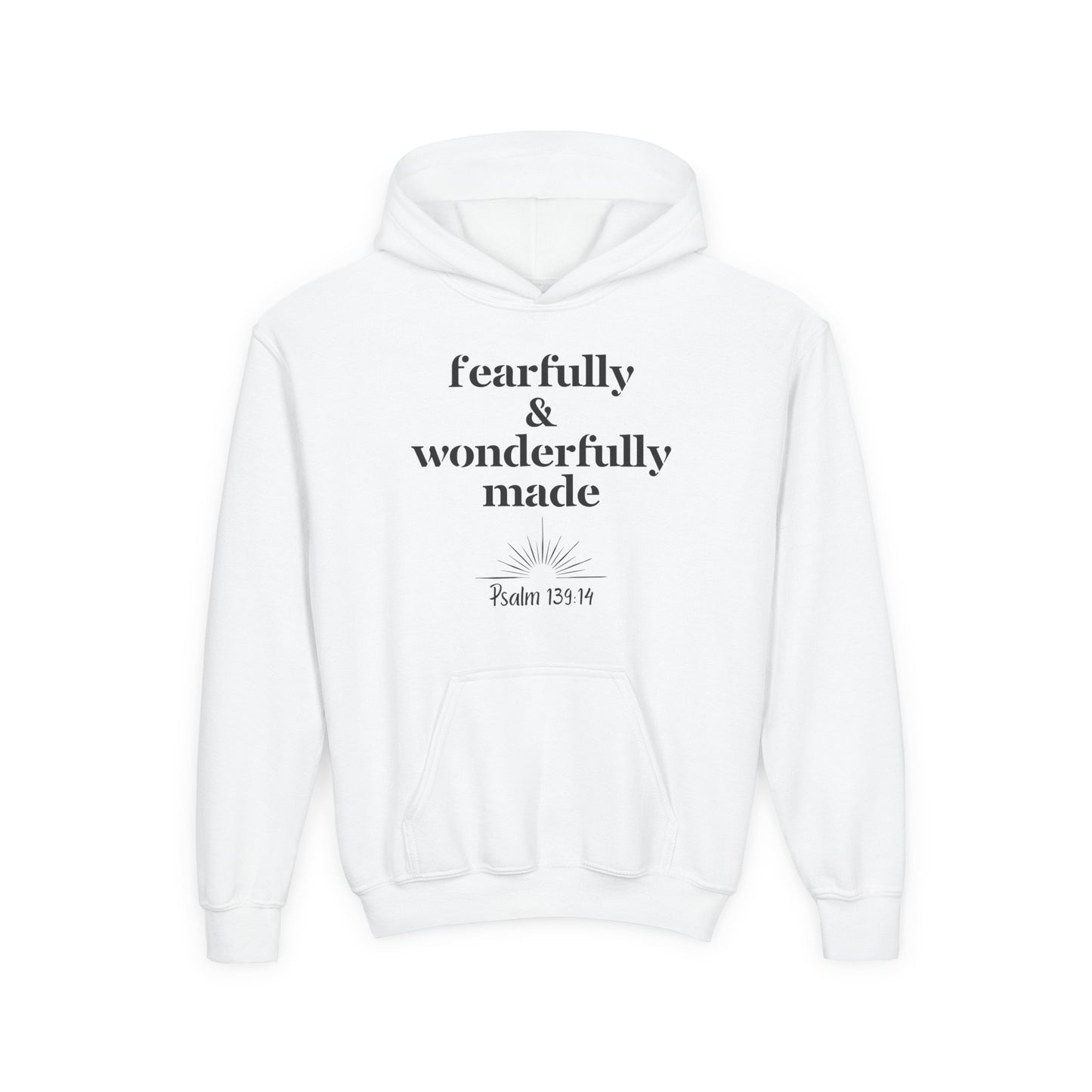 Fearfully & Wonderfully Made Youth Hoodie