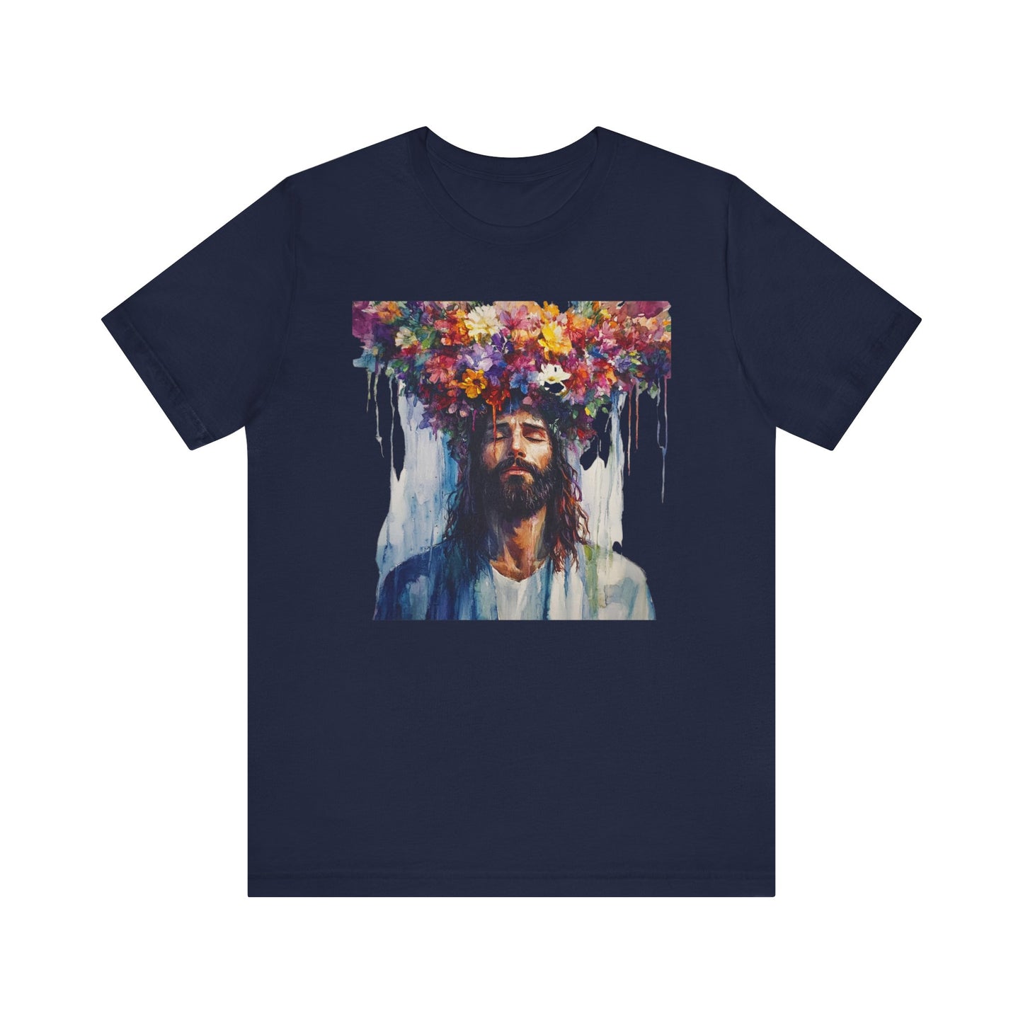 Flower Crown Jesus T-Shirt