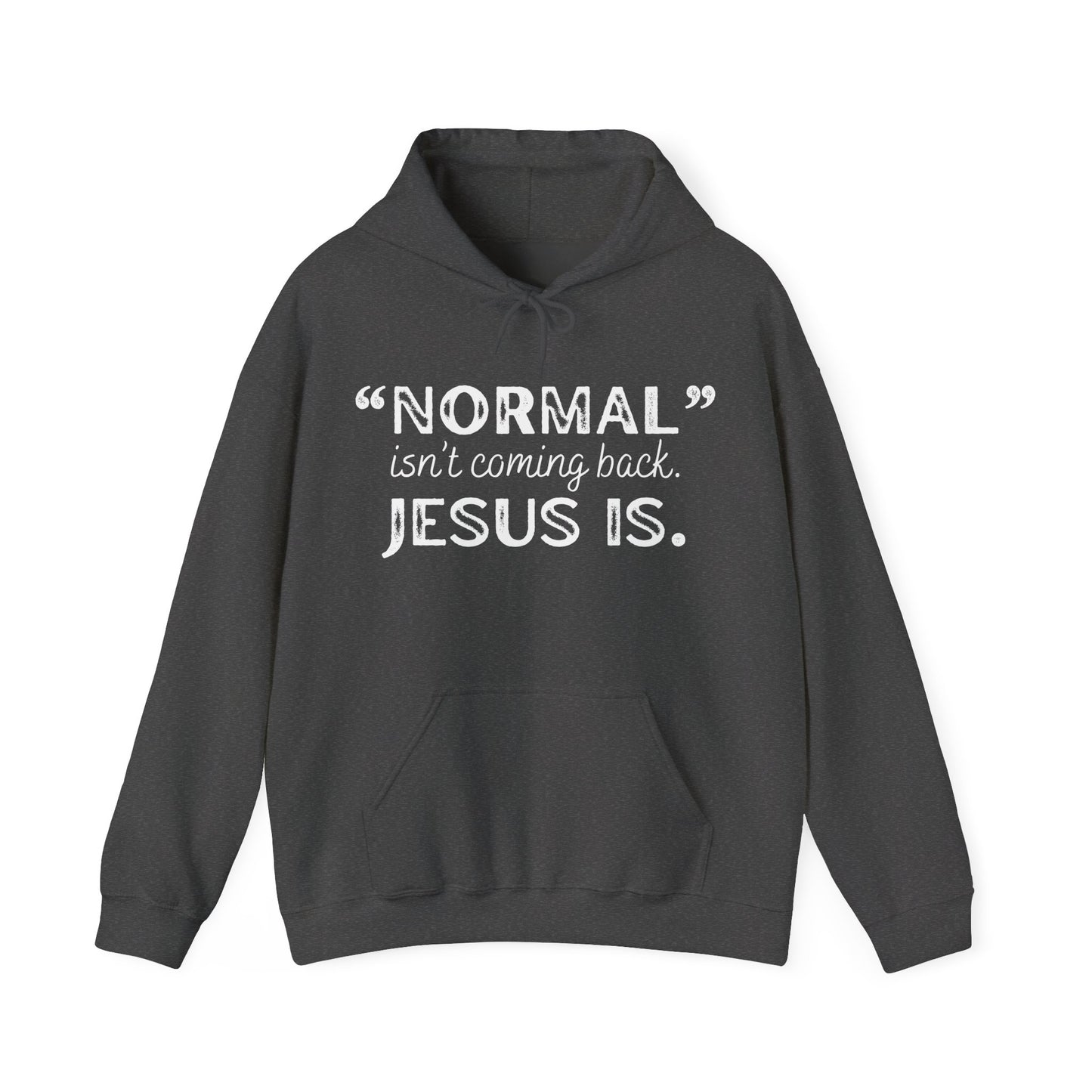 "Normal" Isn't Coming Back. Jesus Is Hoodie