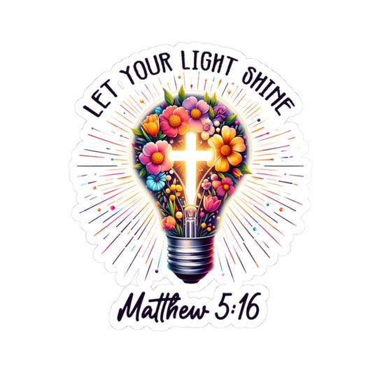 Let Your Light Shine Sticker