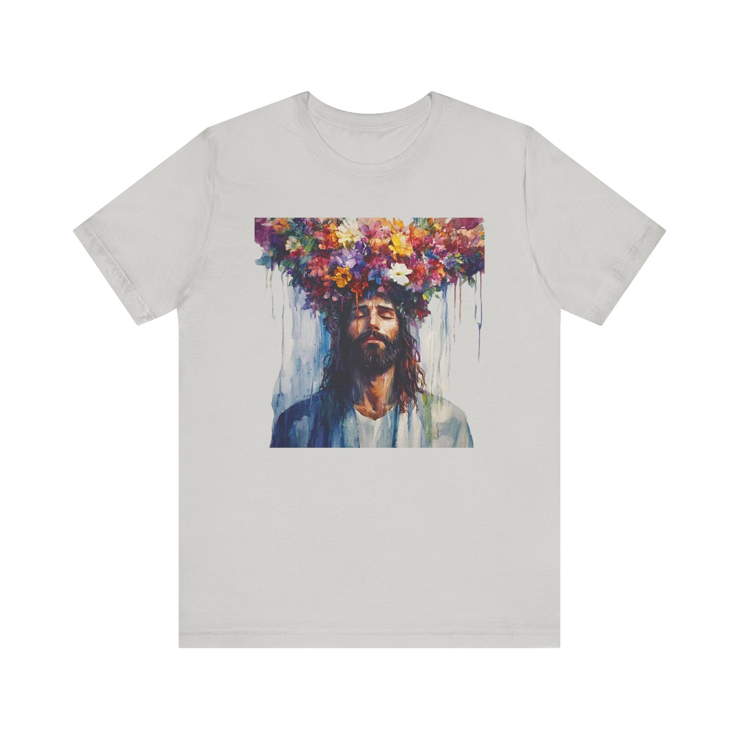 Flower Crown Jesus T-Shirt