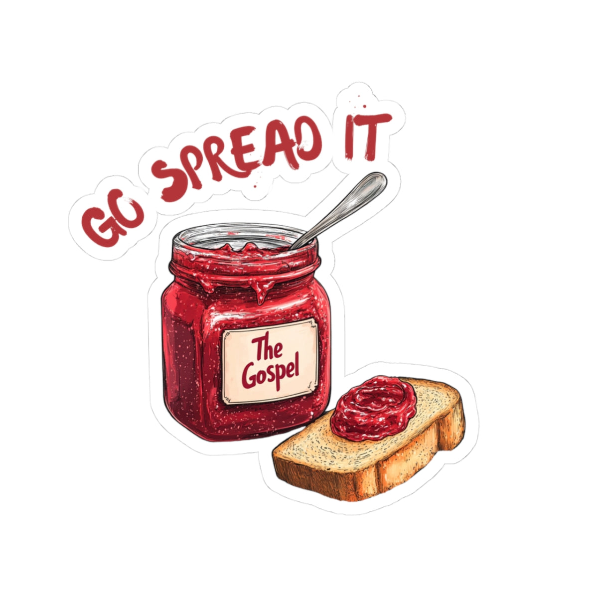Go Spread the Gospel Sticker