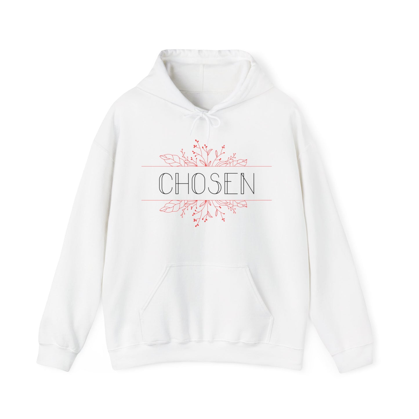 Chosen Flower Border Hoodie
