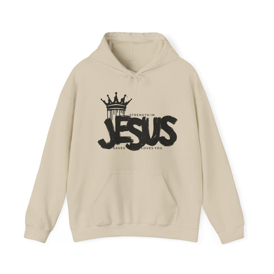 Strength In Jesus Hoodie