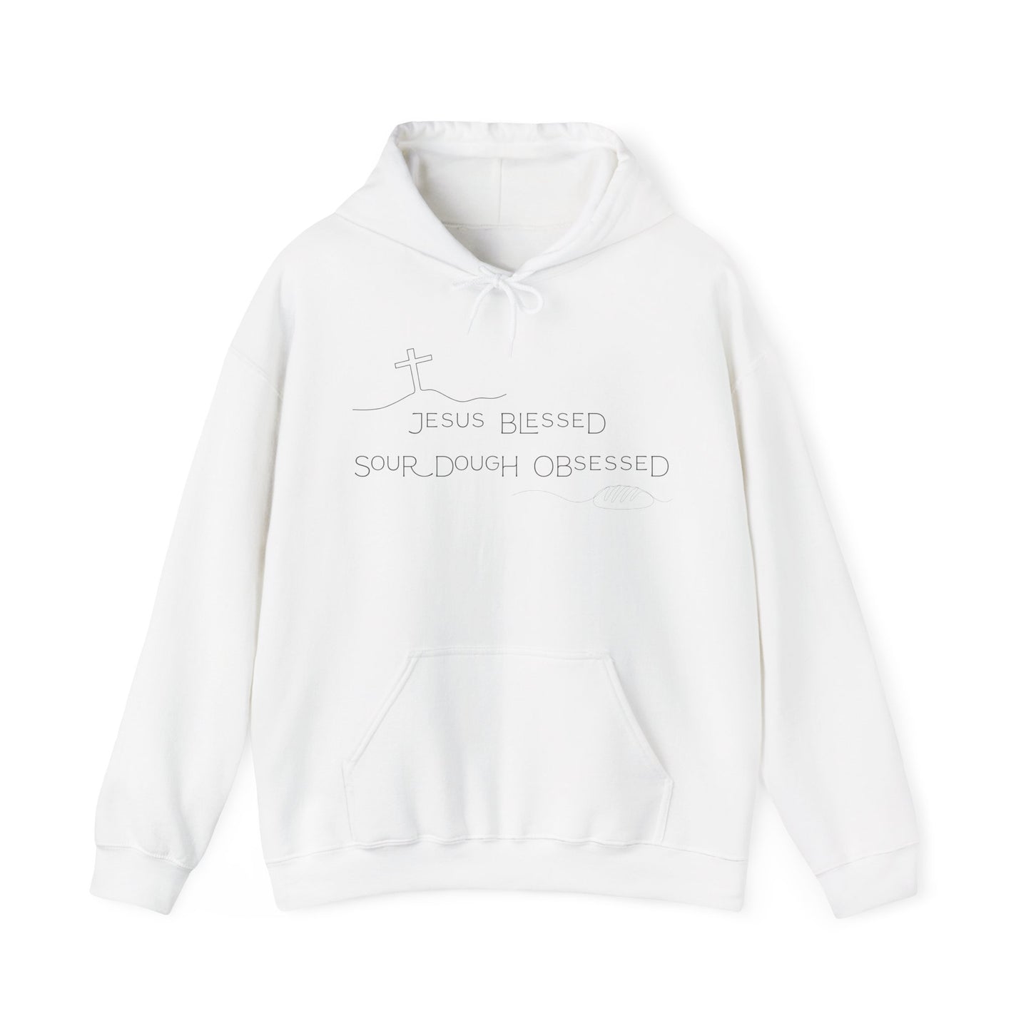 Jesus Blessed. Sourdough Obsessed Hoodie