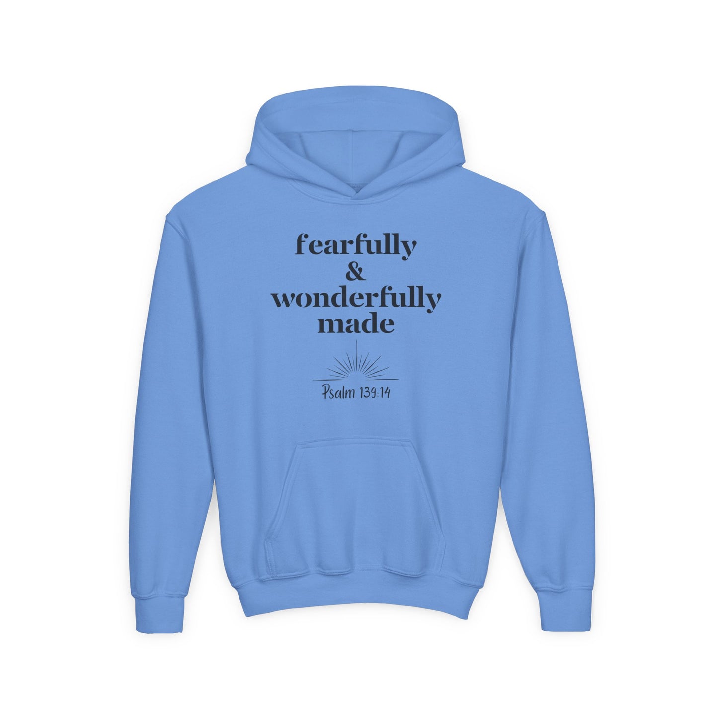 Fearfully & Wonderfully Made Youth Hoodie