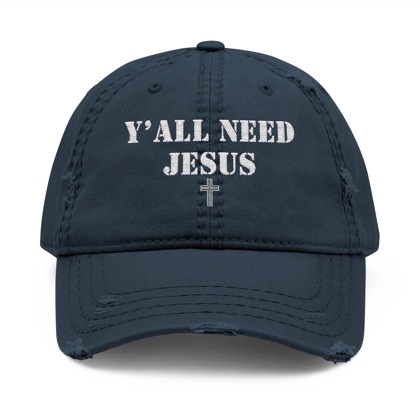 Y'all Need Jesus Embroidered Cap