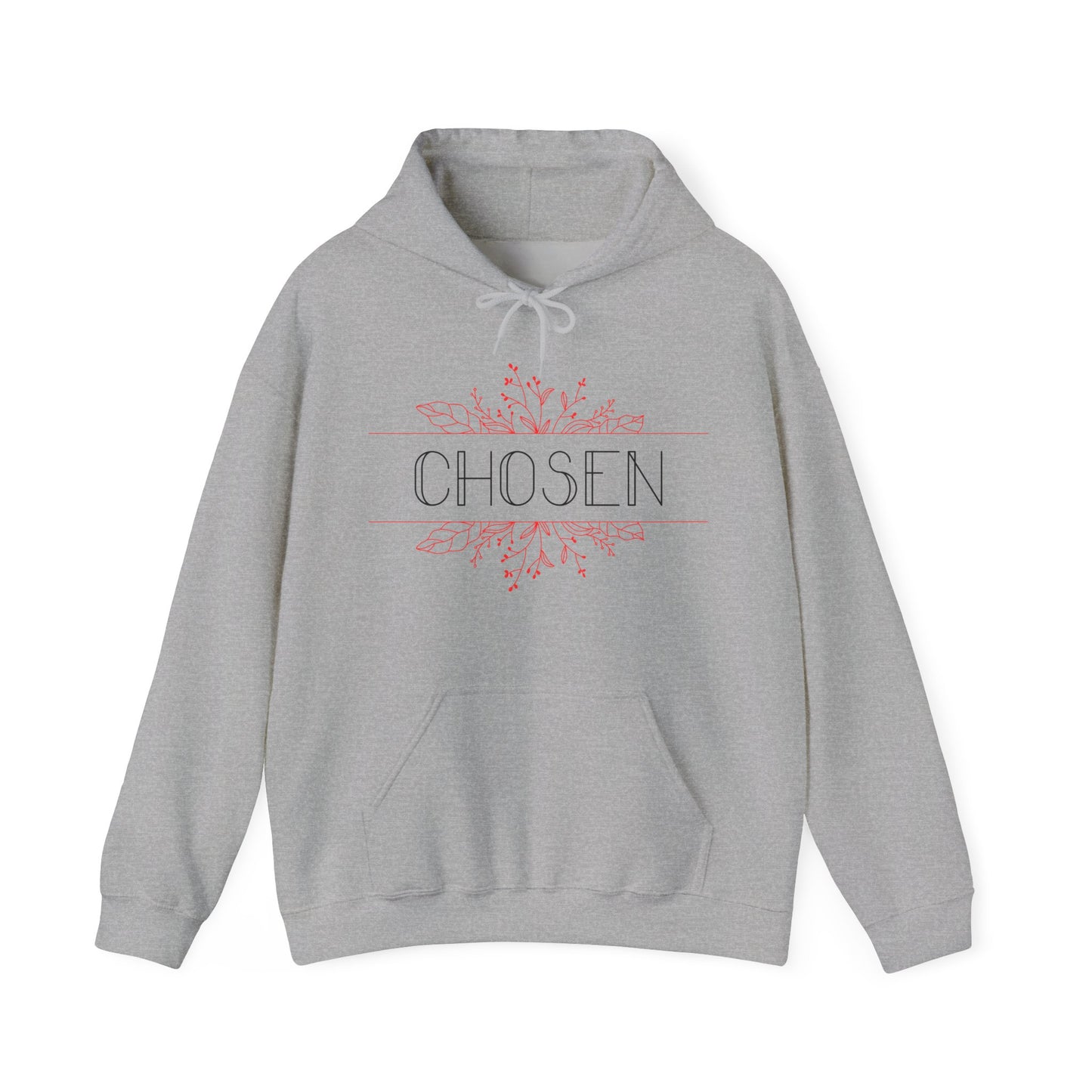 Chosen Flower Border Hoodie