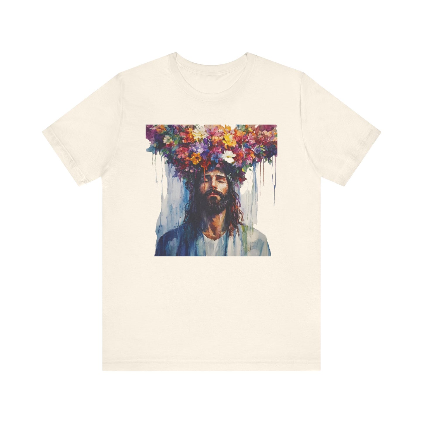 Flower Crown Jesus T-Shirt
