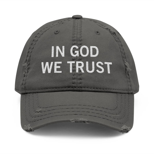 In God We Trust Embroidered Cap
