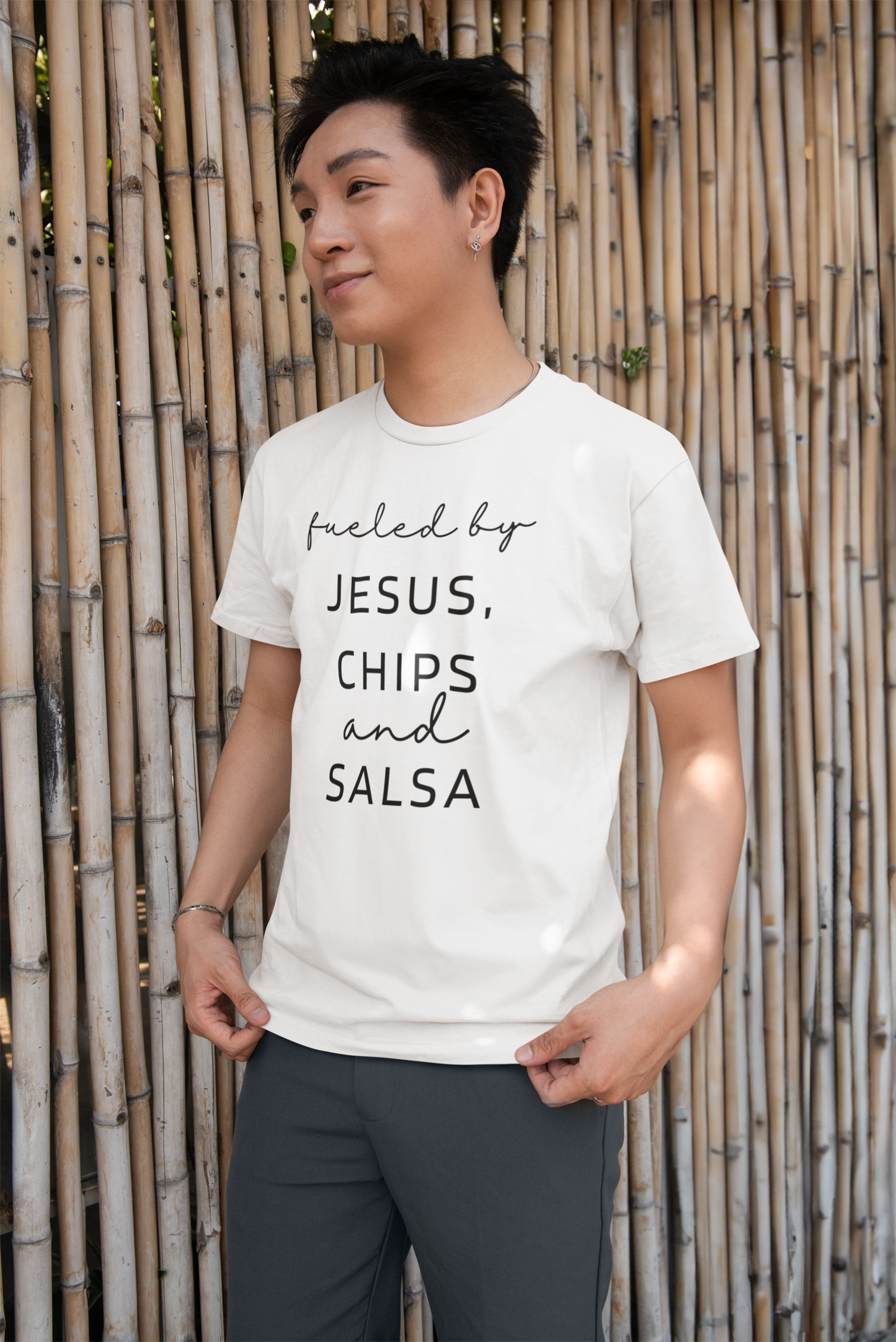 Fueled by Jesus, Chips and Salsa T-Shirt