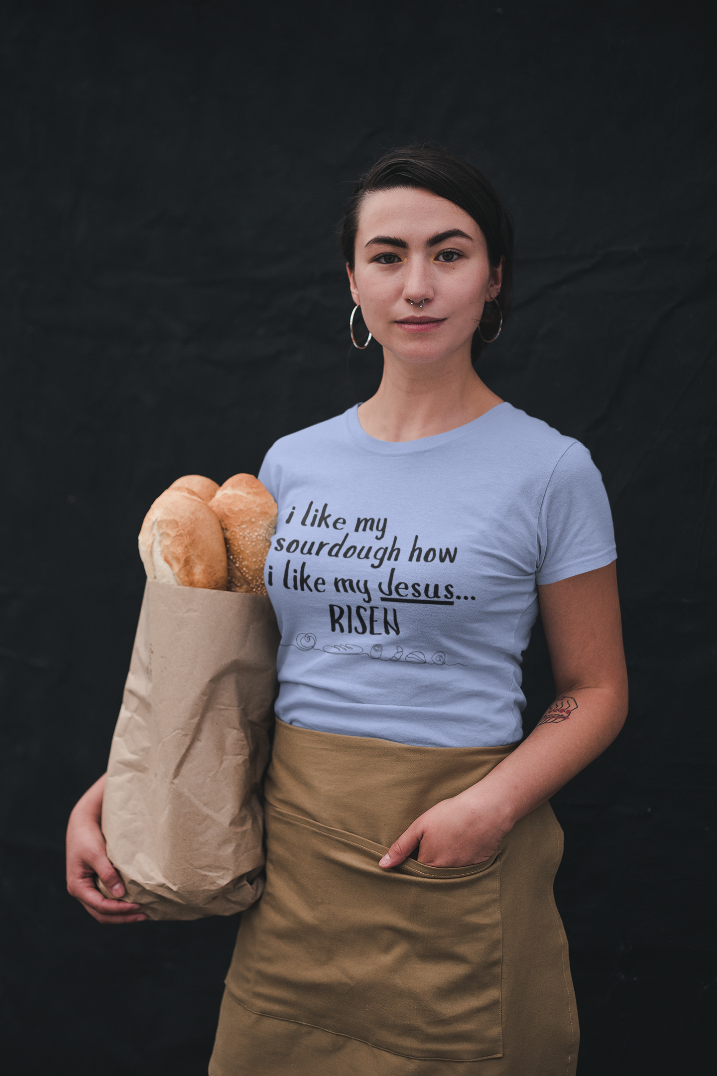 Risen Sourdough and Jesus T-Shirt