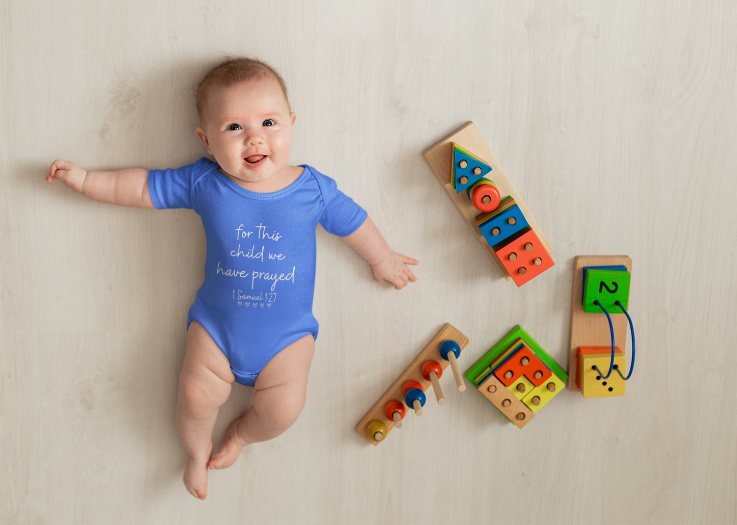 For This Child We Have Prayed Onesie