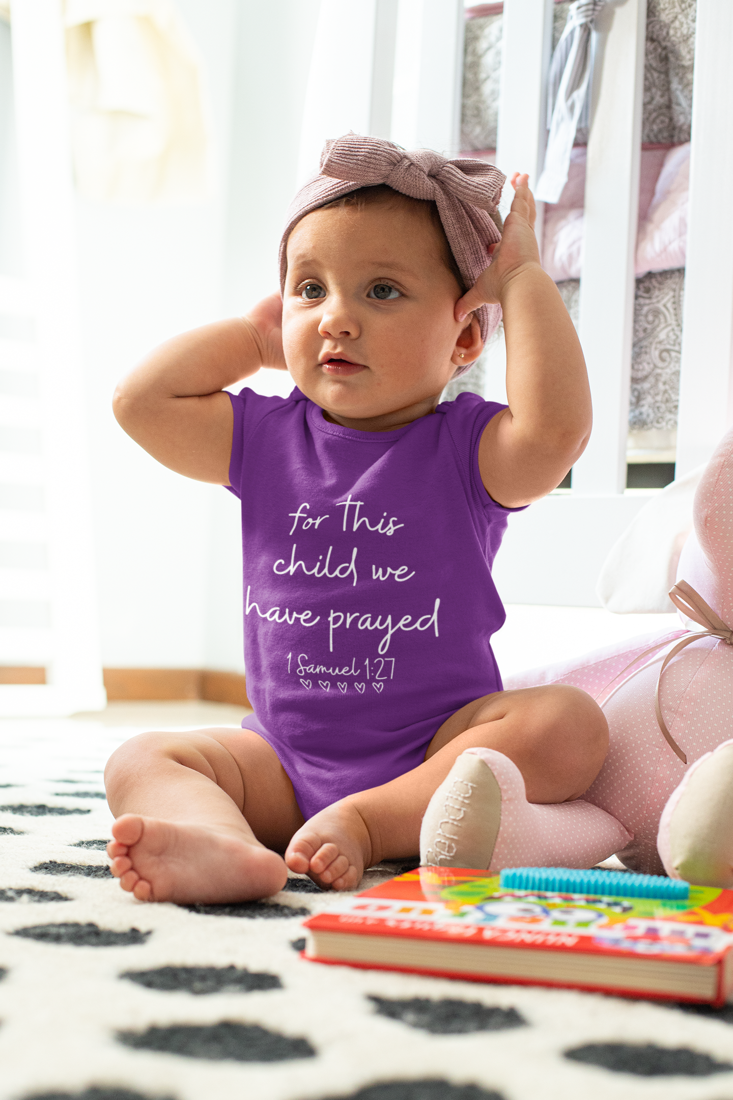 For This Child We Have Prayed Onesie