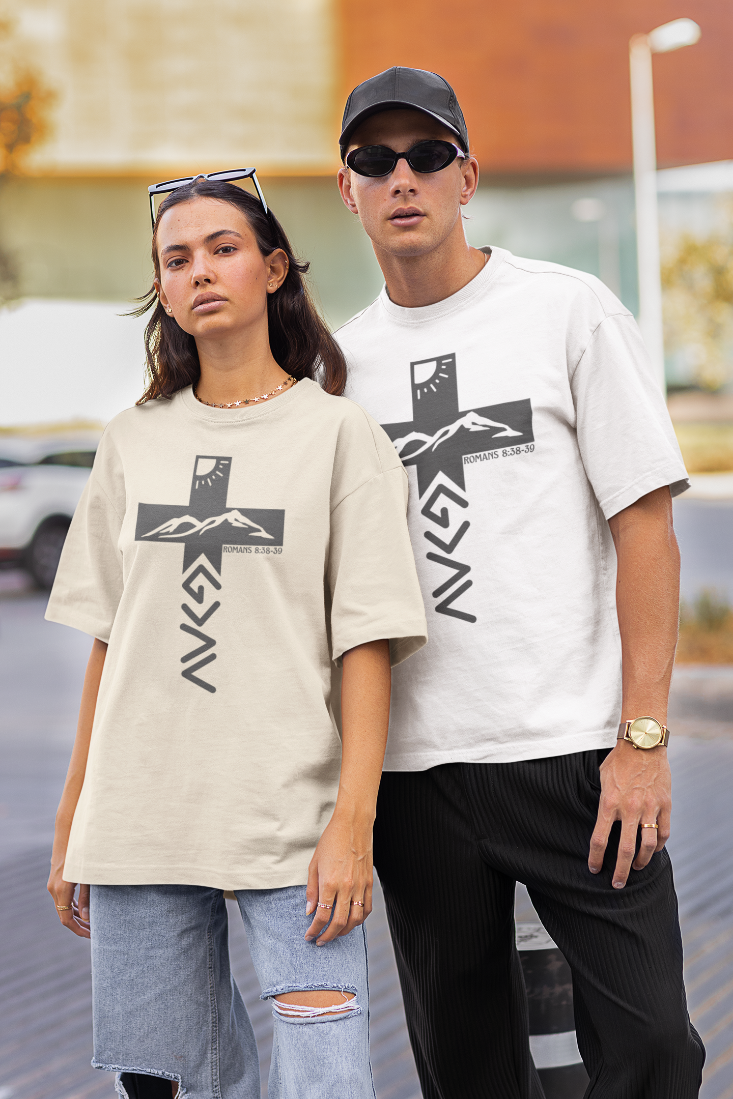 God is Greater Cross T-Shirt