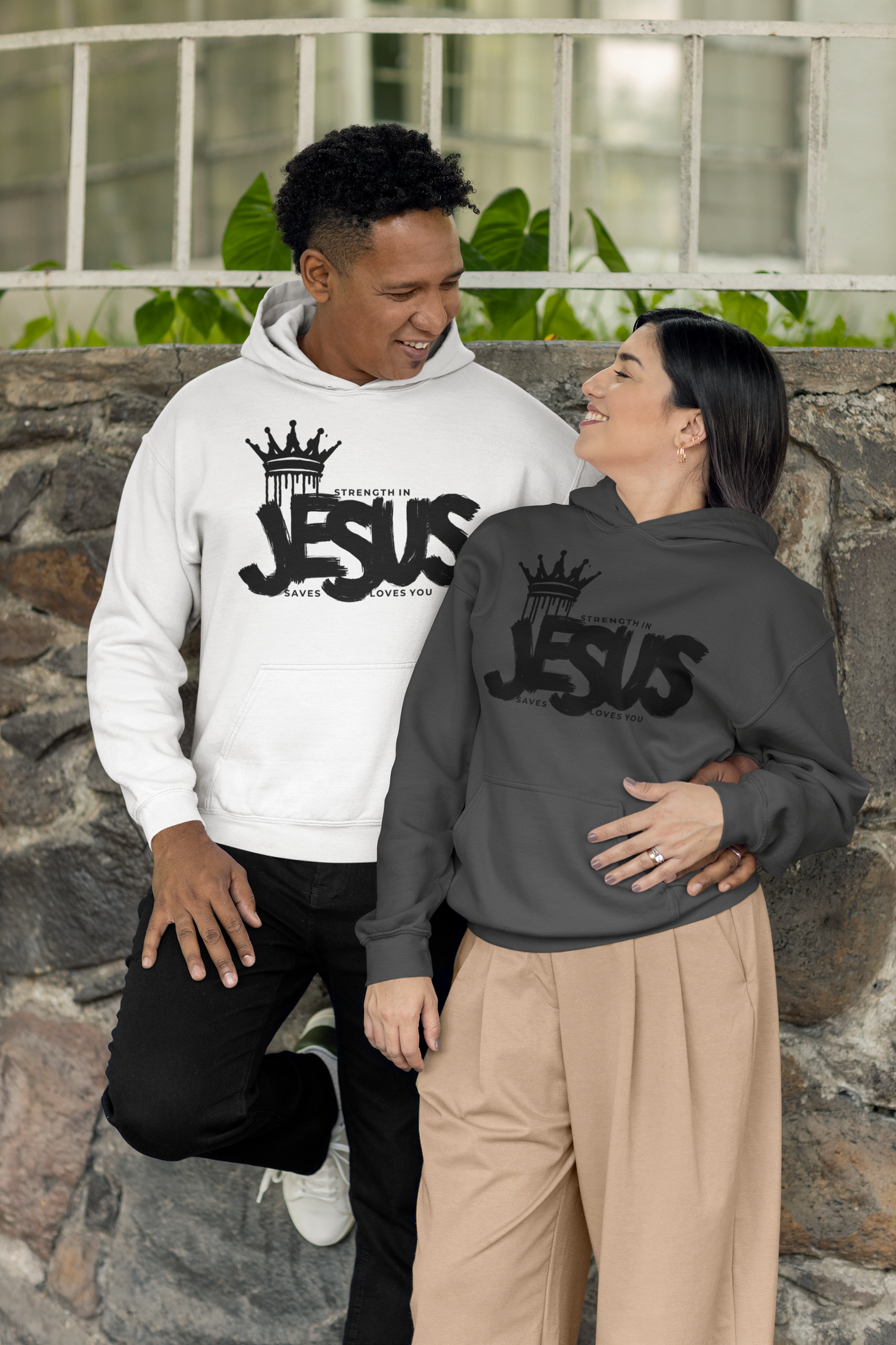 Strength In Jesus Hoodie
