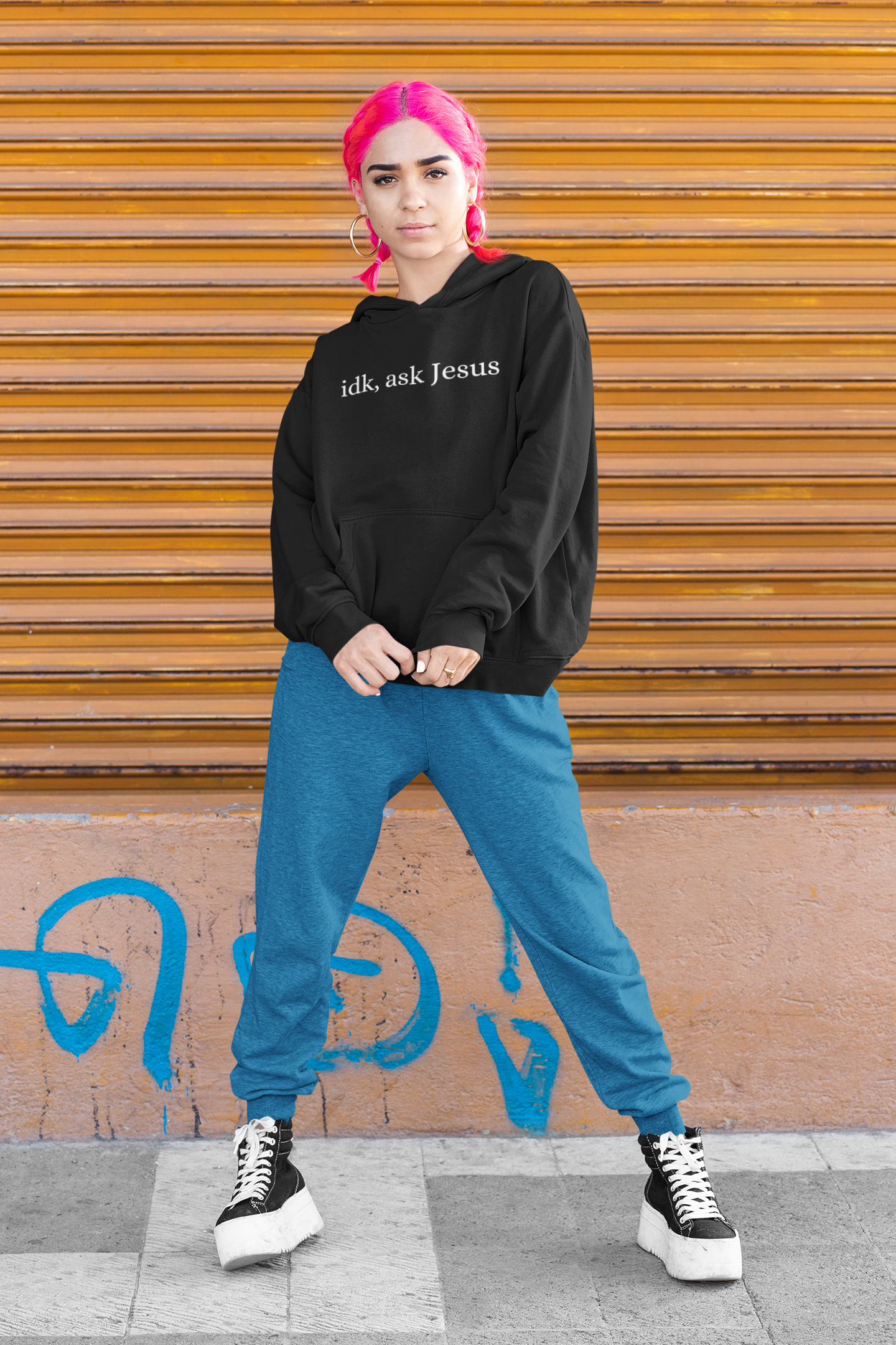 idk, ask Jesus Hoodie