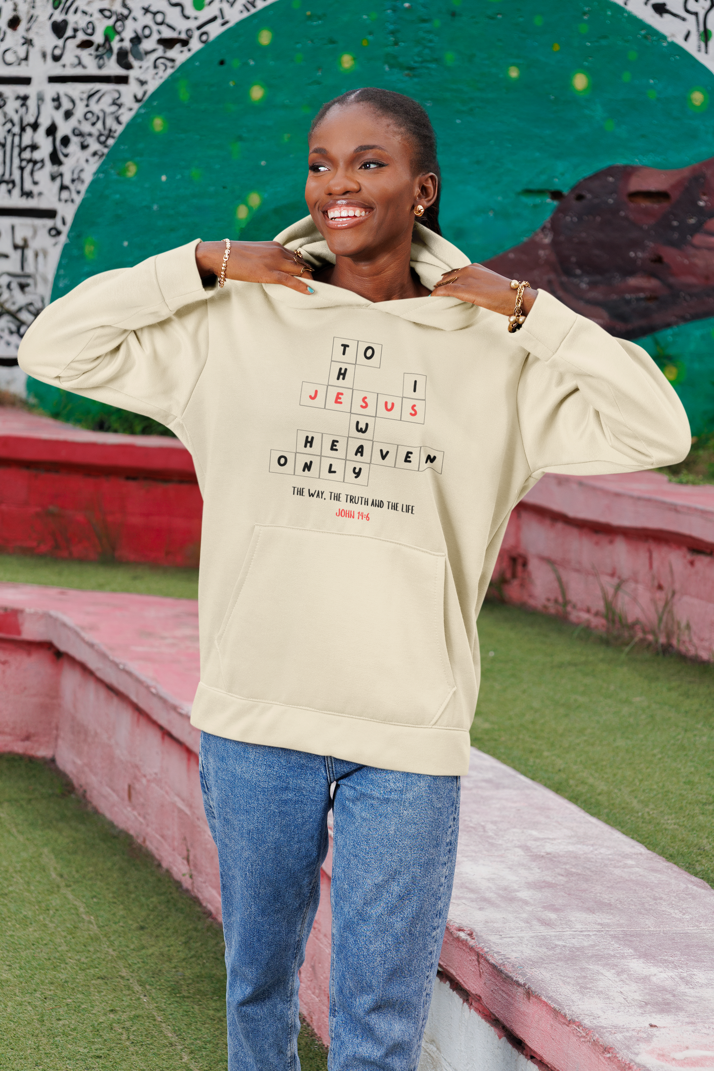 Jesus Is the Only Way to Heaven Hoodie