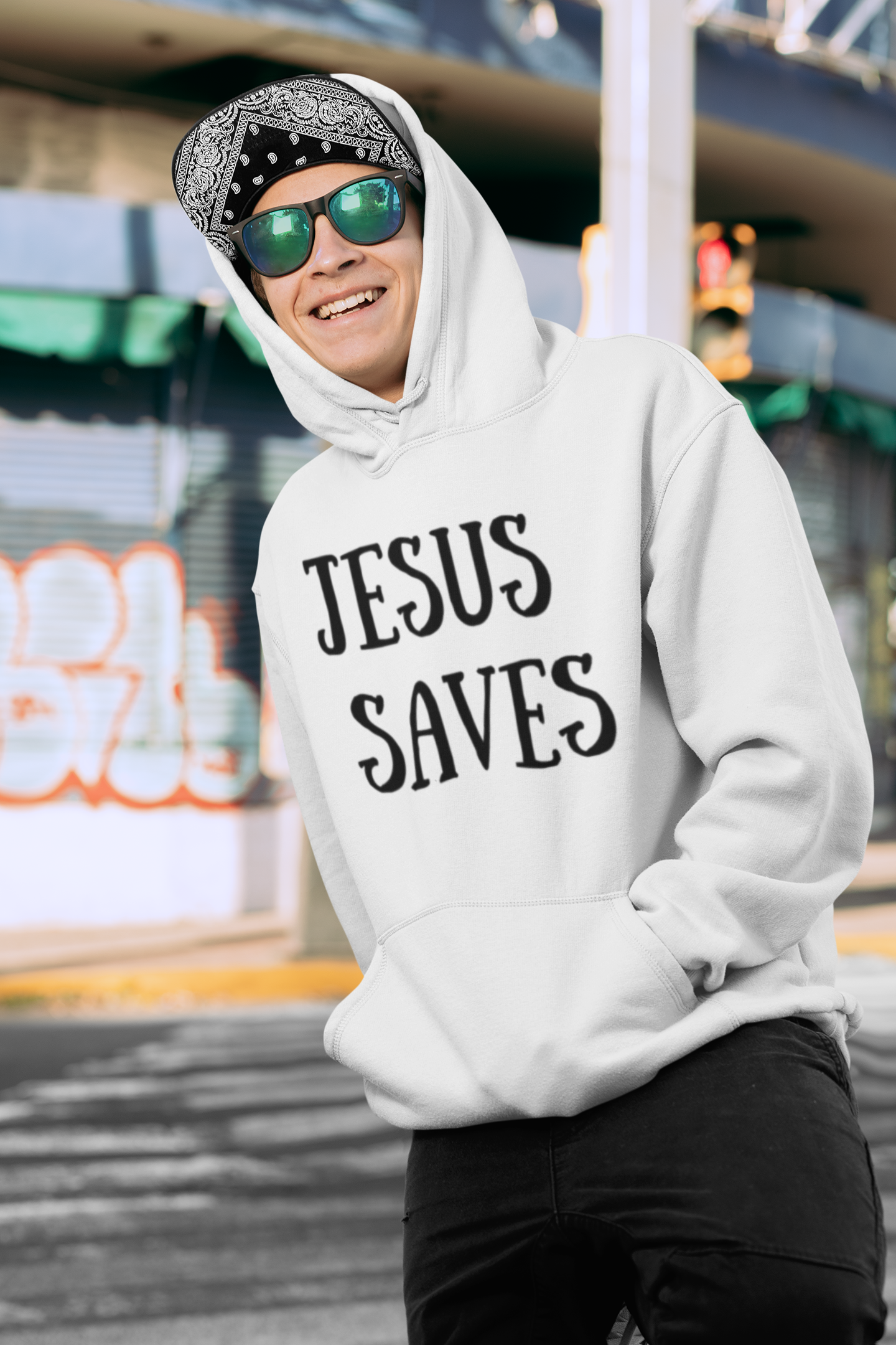 Jesus Saves Hoodie