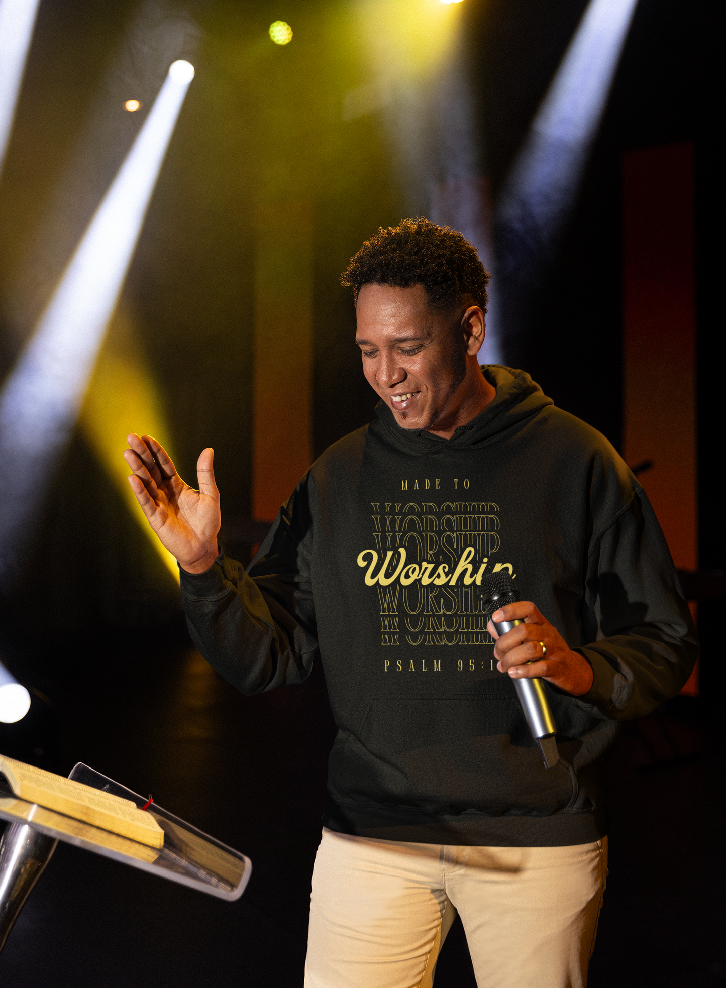 "Gold" Made to Worship Hoodie