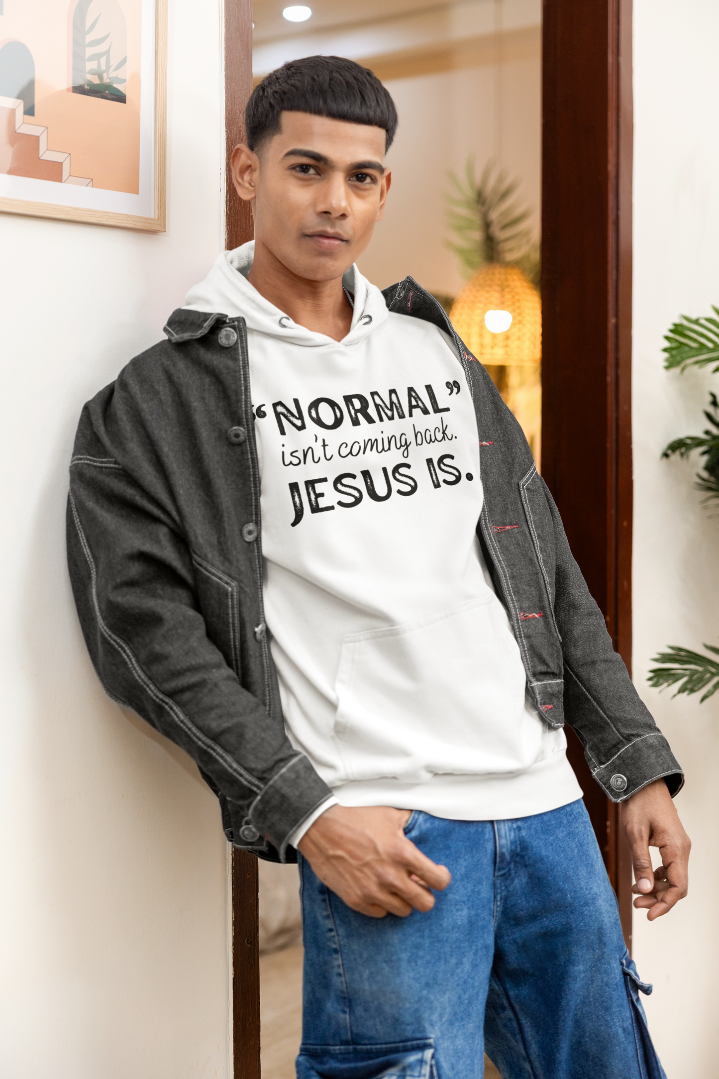 "Normal" Isn't Coming Back. Jesus Is Hoodie