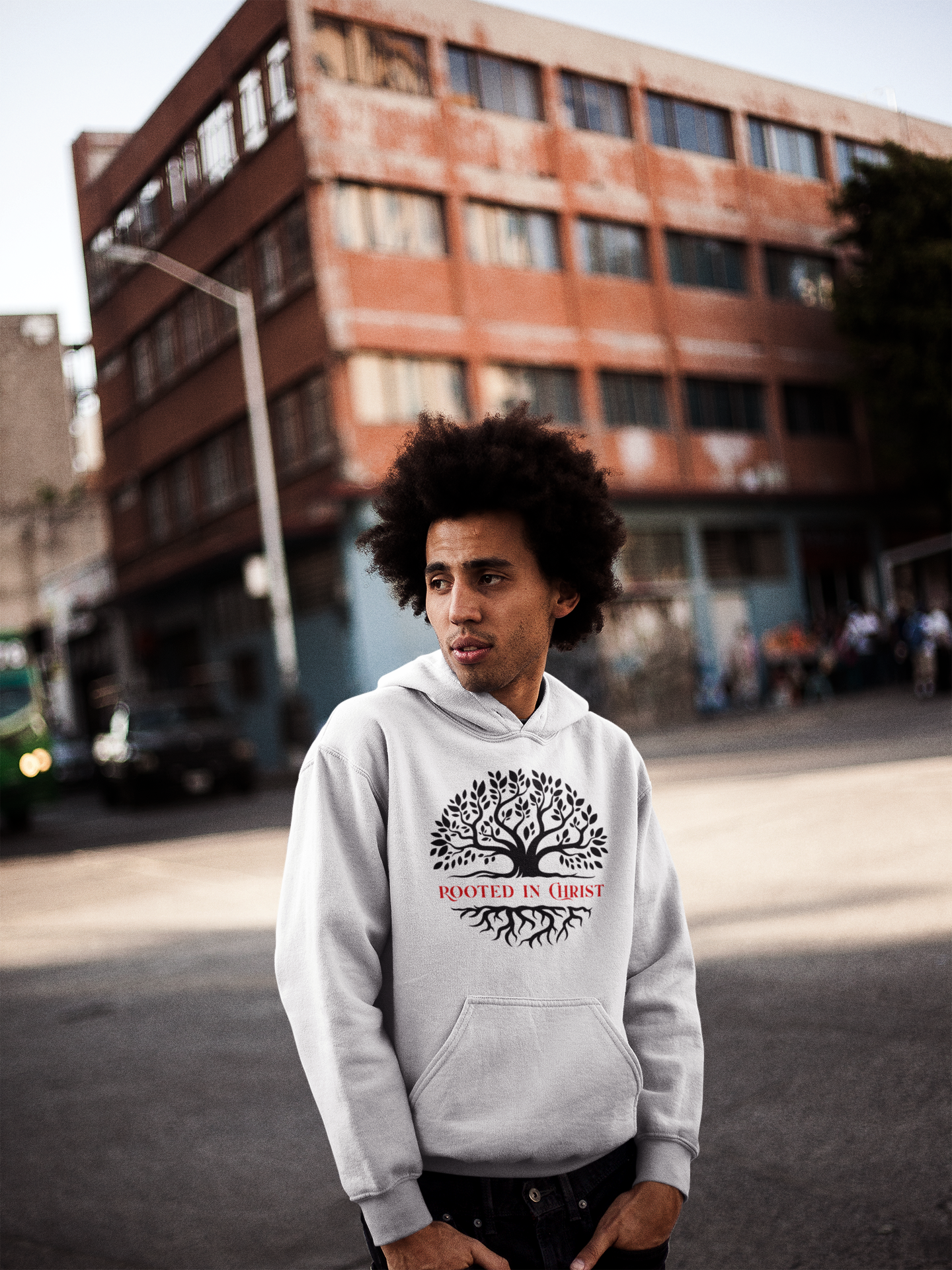 Tree Rooted in Christ Hoodie