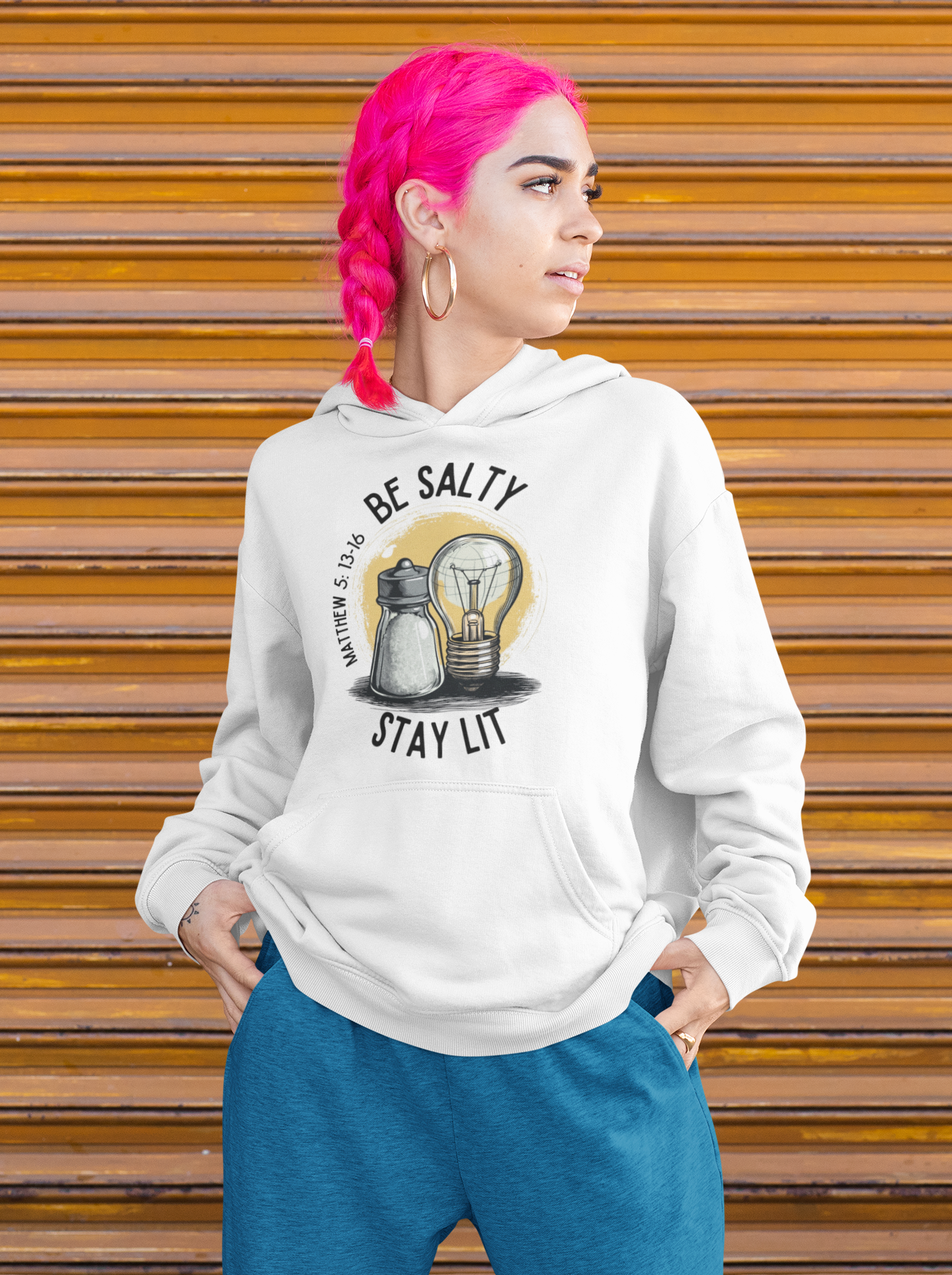Be Salty, Stay Lit Hoodie
