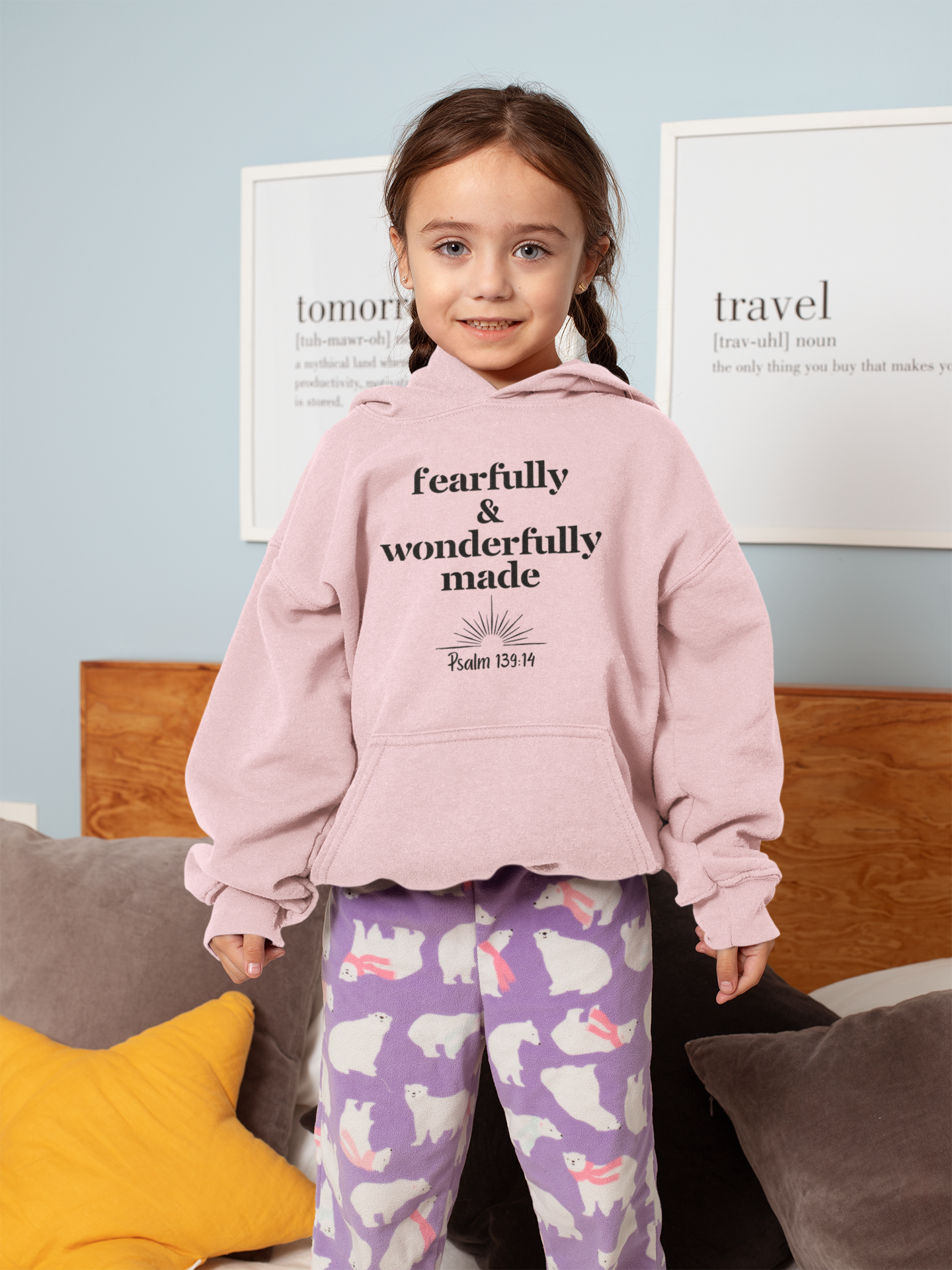 Fearfully & Wonderfully Made Youth Hoodie