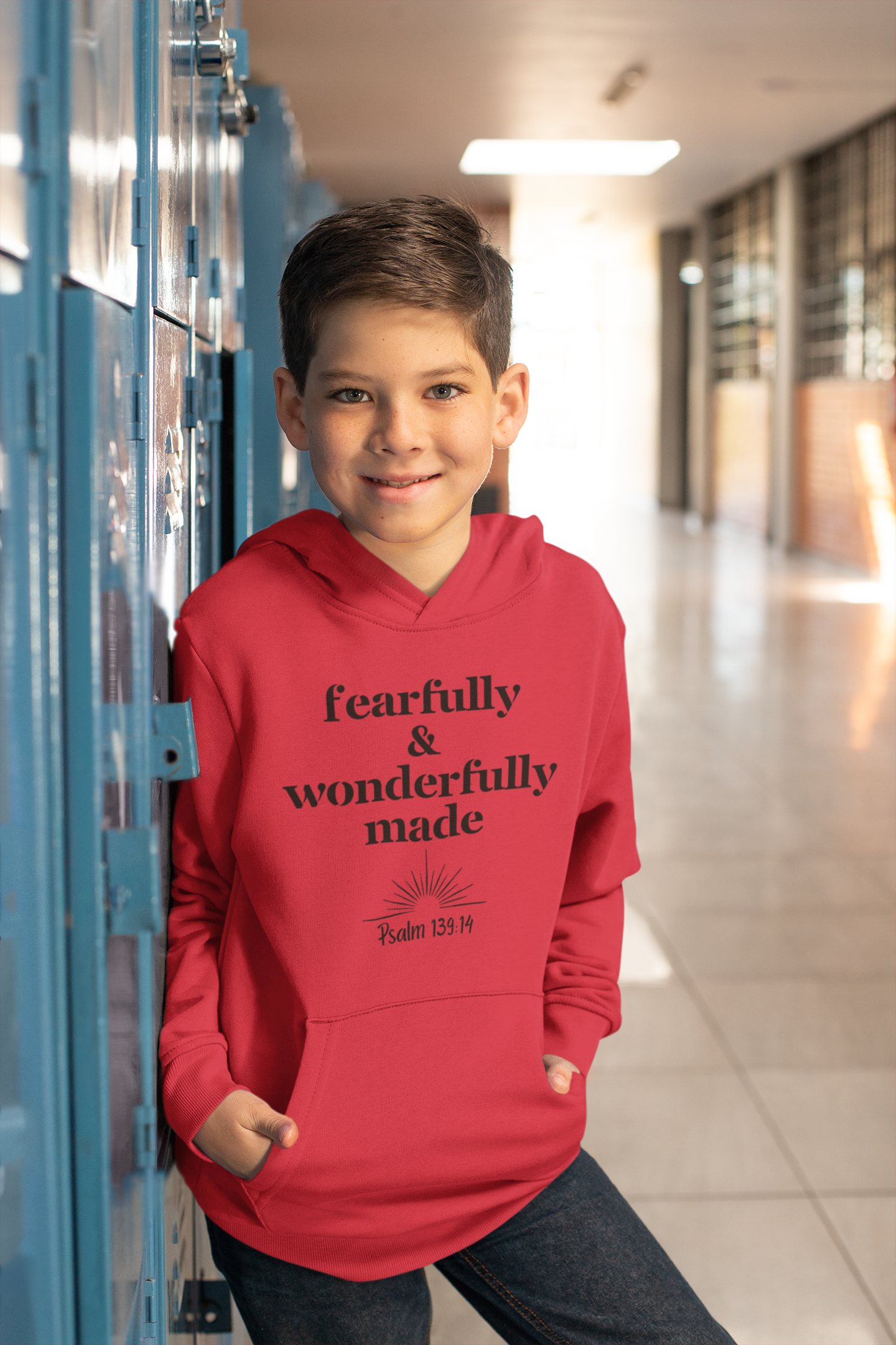 Fearfully & Wonderfully Made Youth Hoodie