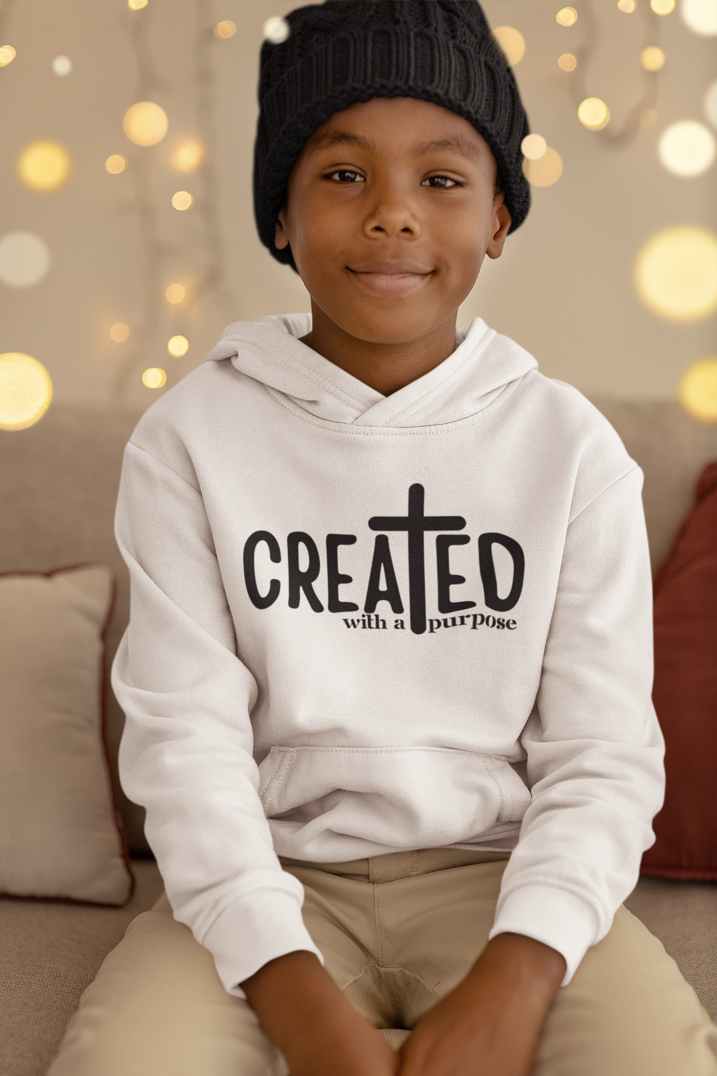 Created with a Purpose Youth Hoodie