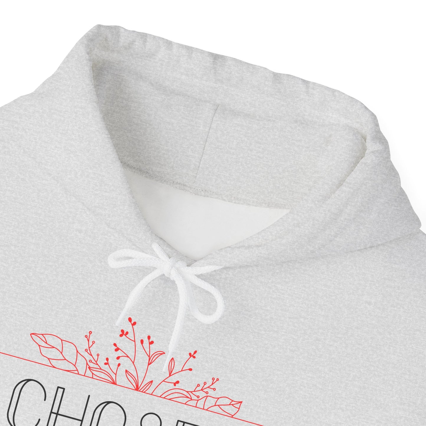 Chosen Flower Border Hoodie