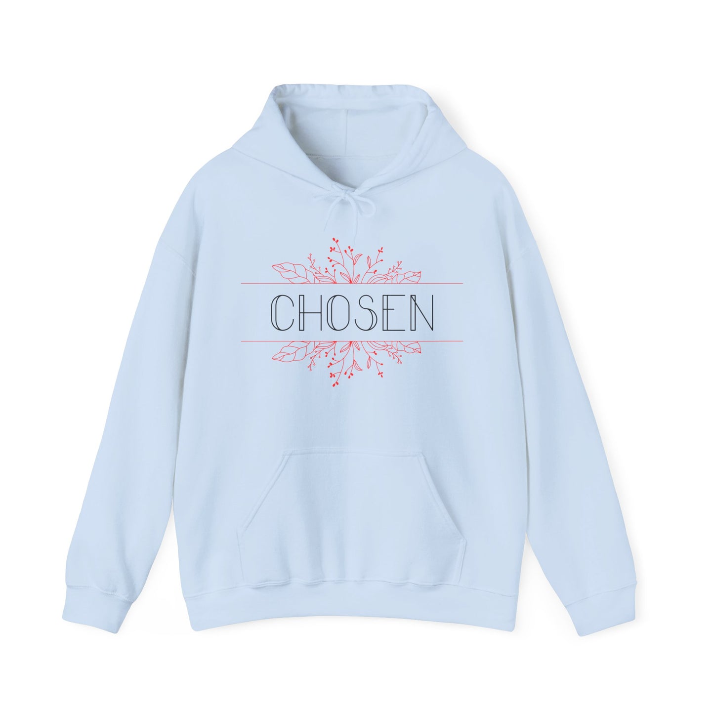 Chosen Flower Border Hoodie