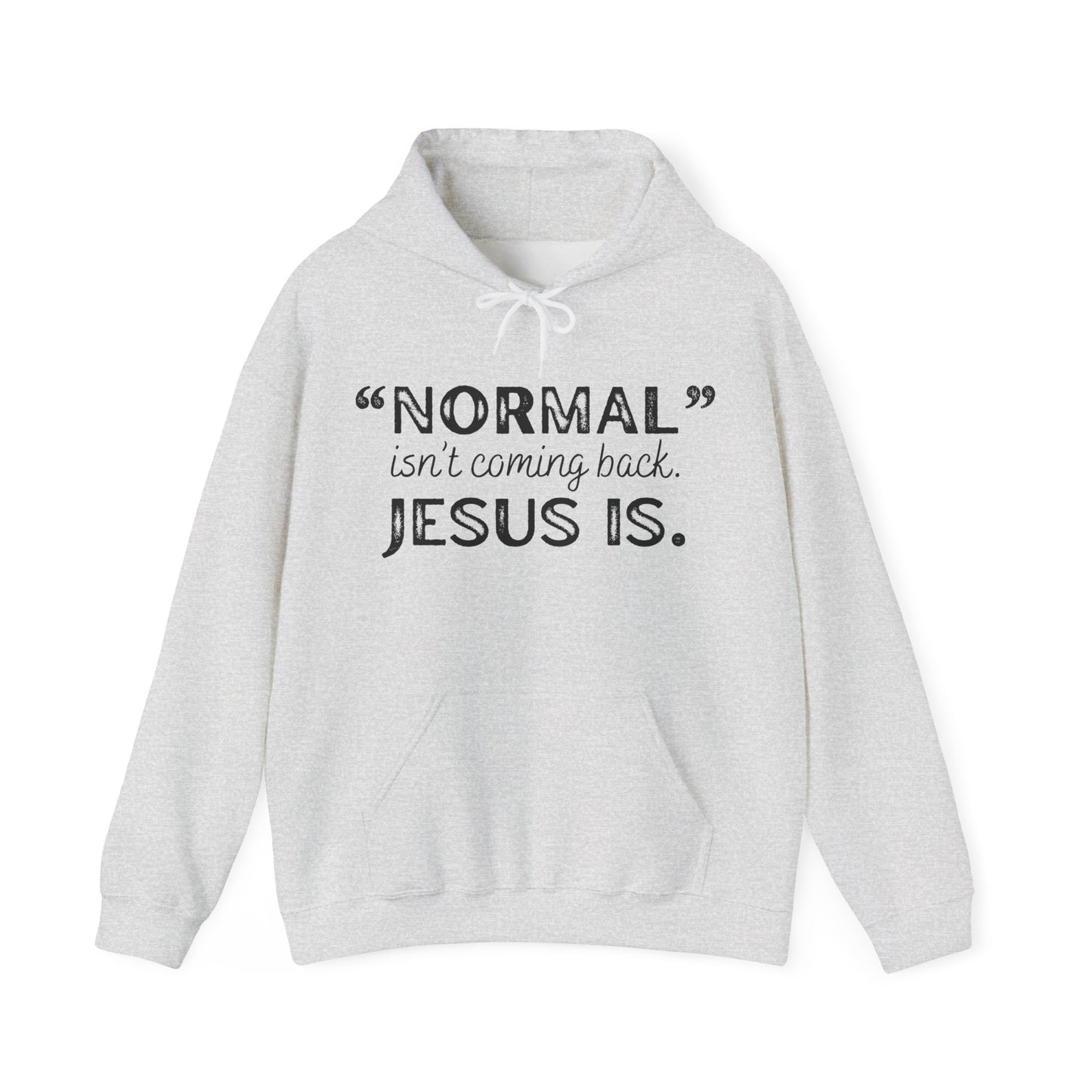 "Normal" Isn't Coming Back. Jesus Is Hoodie