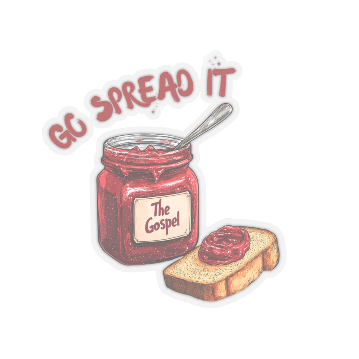 Go Spread the Gospel Sticker