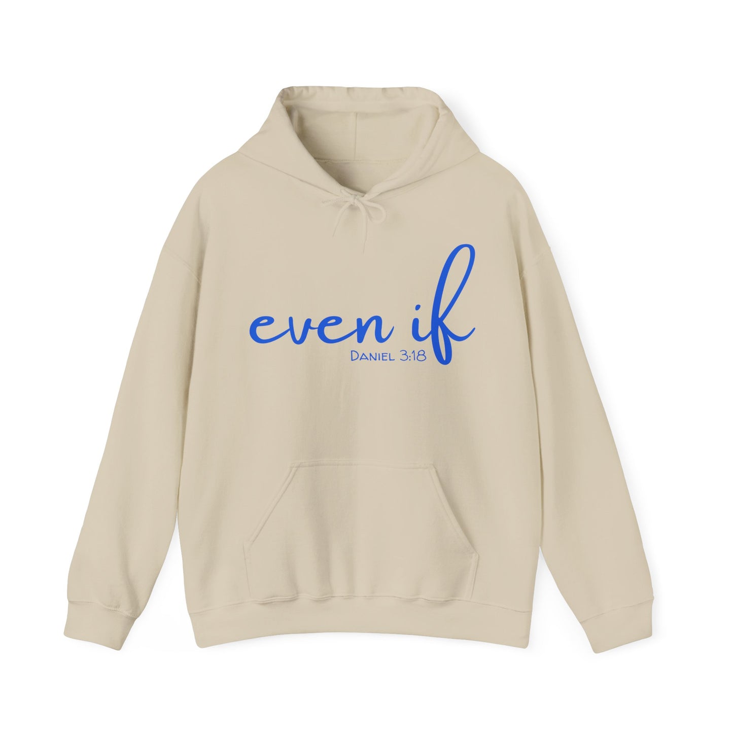 Even If- Daniel 3:18 Hoodie