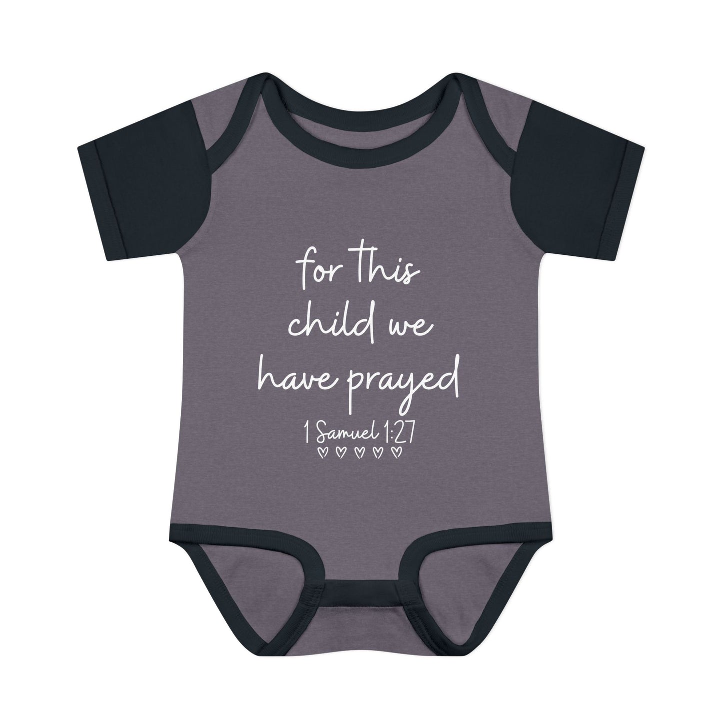 For This Child We Have Prayed Onesie