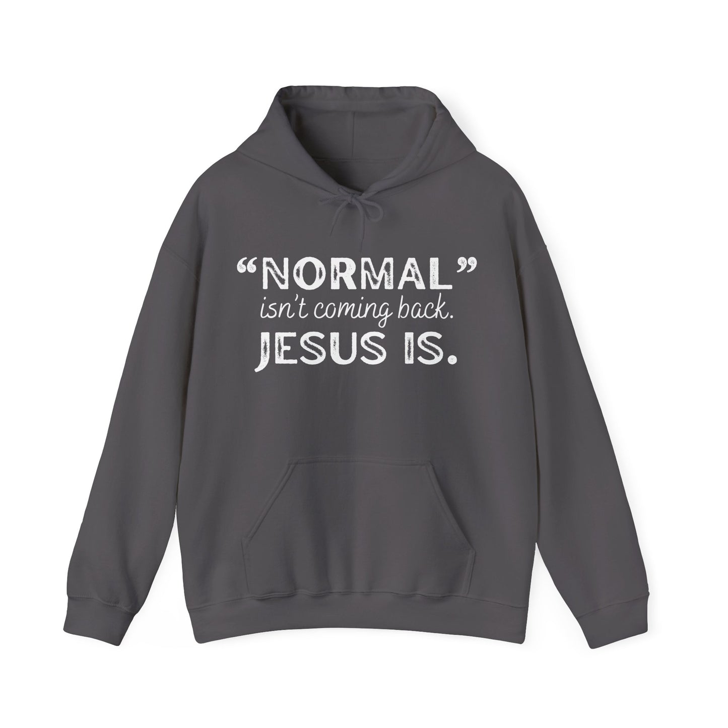 "Normal" Isn't Coming Back. Jesus Is Hoodie