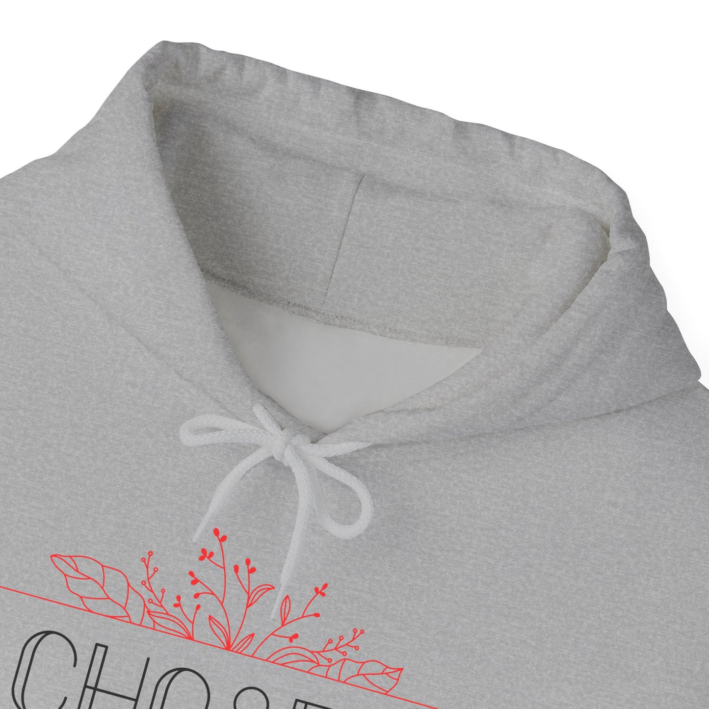 Chosen Flower Border Hoodie