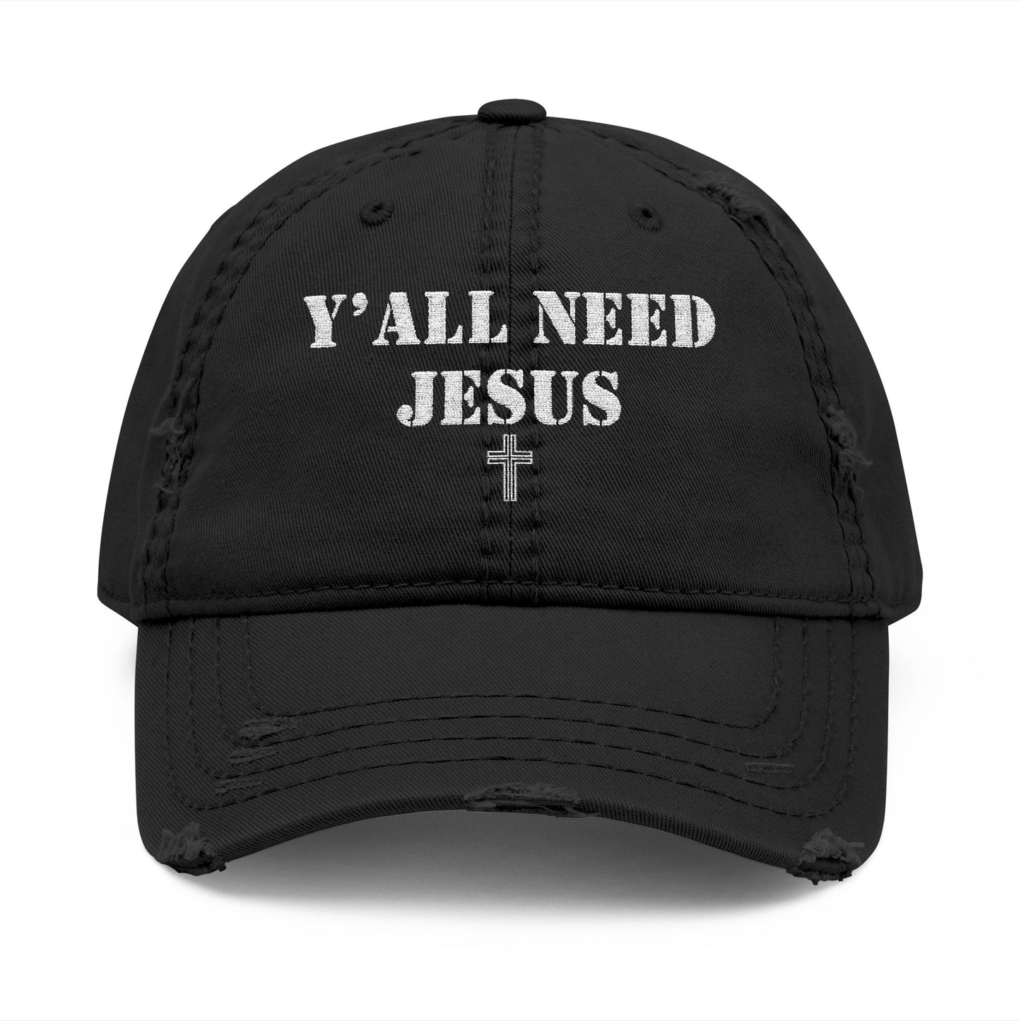 Y'all Need Jesus Embroidered Cap
