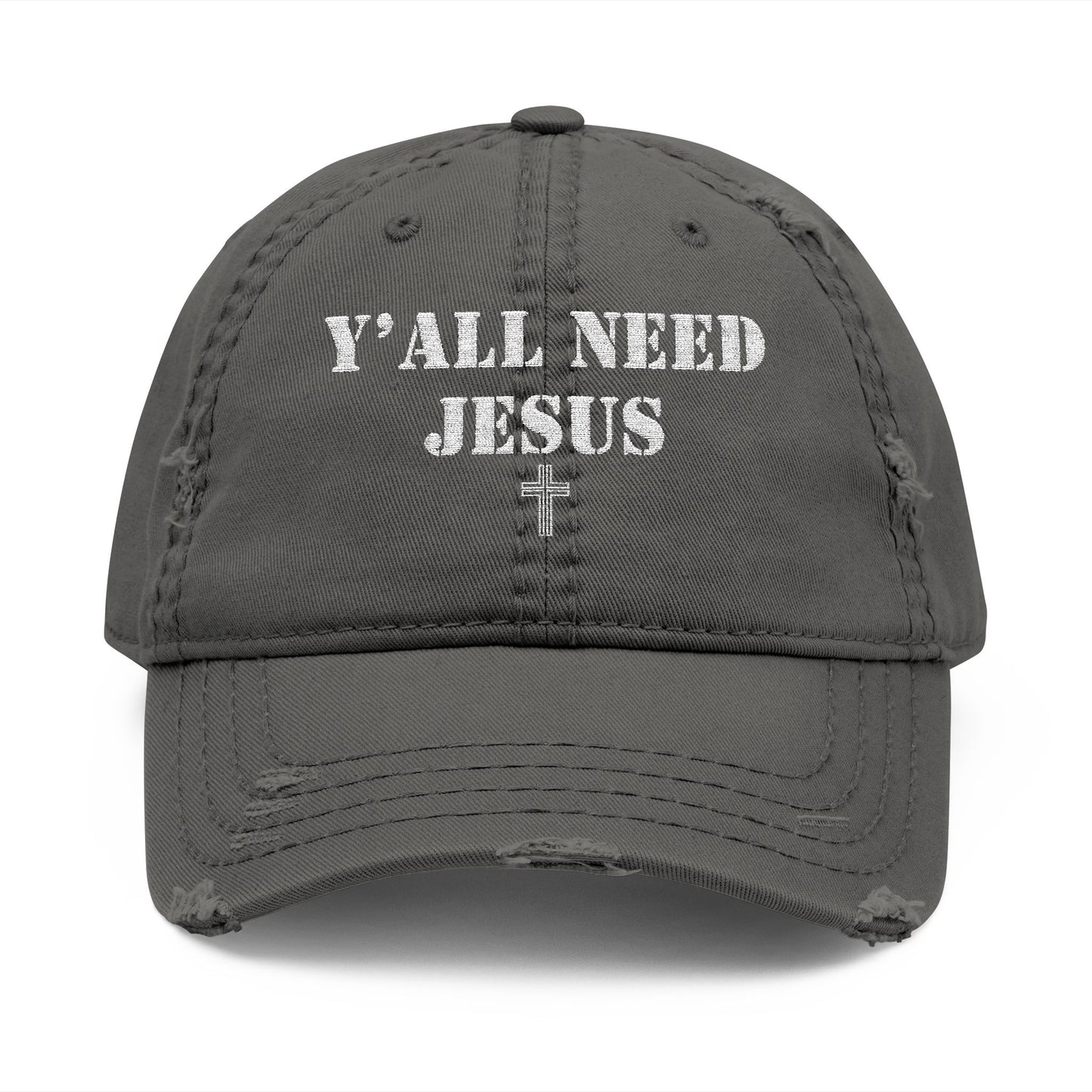Y'all Need Jesus Embroidered Cap