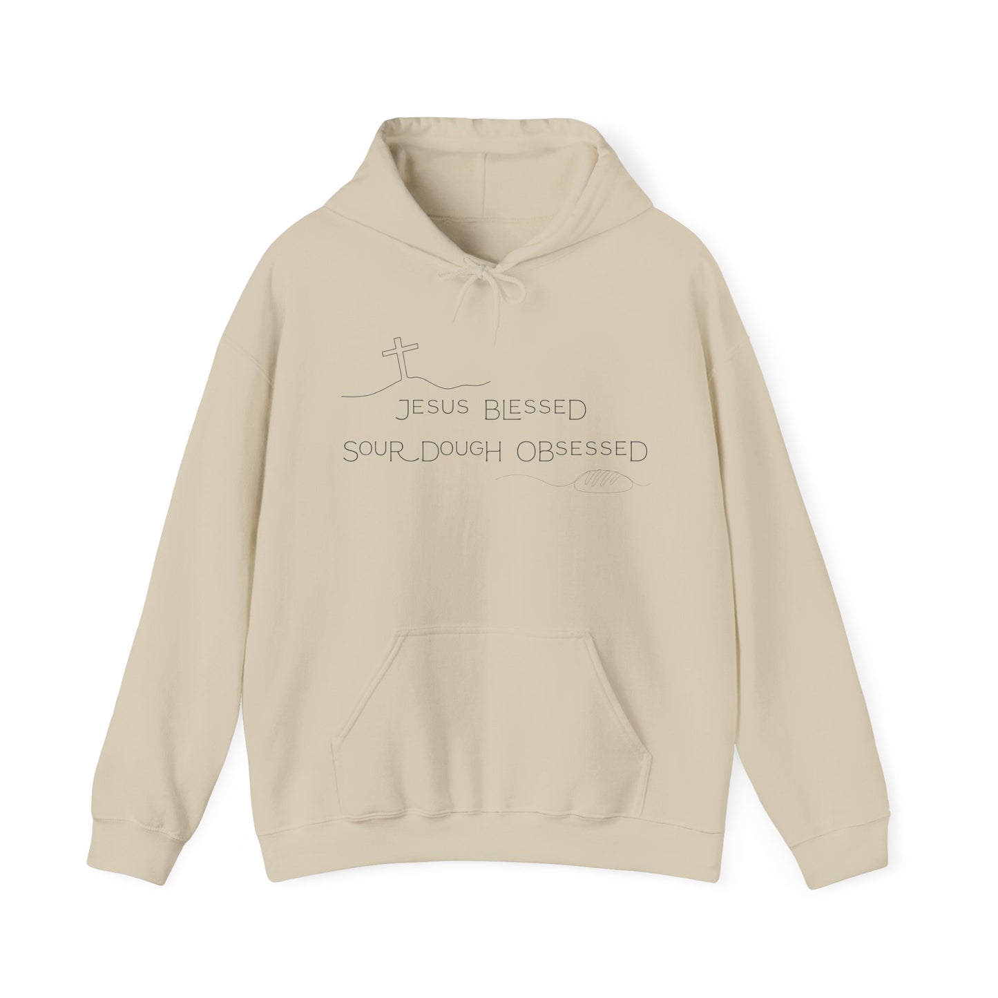 Jesus Blessed. Sourdough Obsessed Hoodie