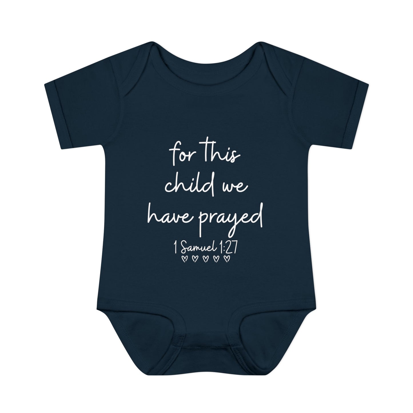 For This Child We Have Prayed Onesie