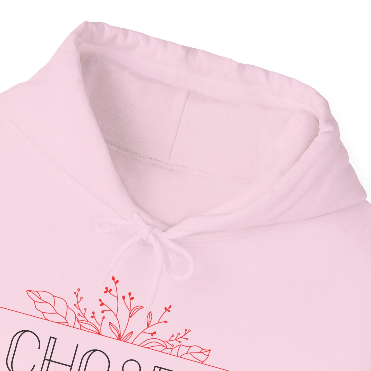 Chosen Flower Border Hoodie