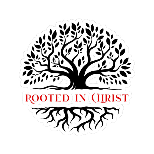 Rooted in Christ Sticker