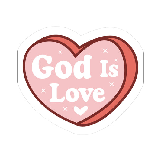 God Is Love Sticker