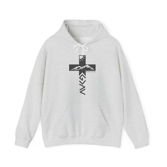 God Is Greater Cross Hoodie
